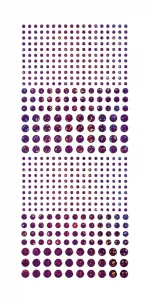 Purple Jewel Dazzles™ Stickers
